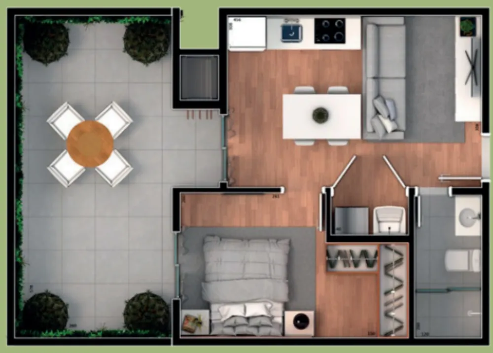 Apartamento, 2 quartos, 52 m² - Foto 10