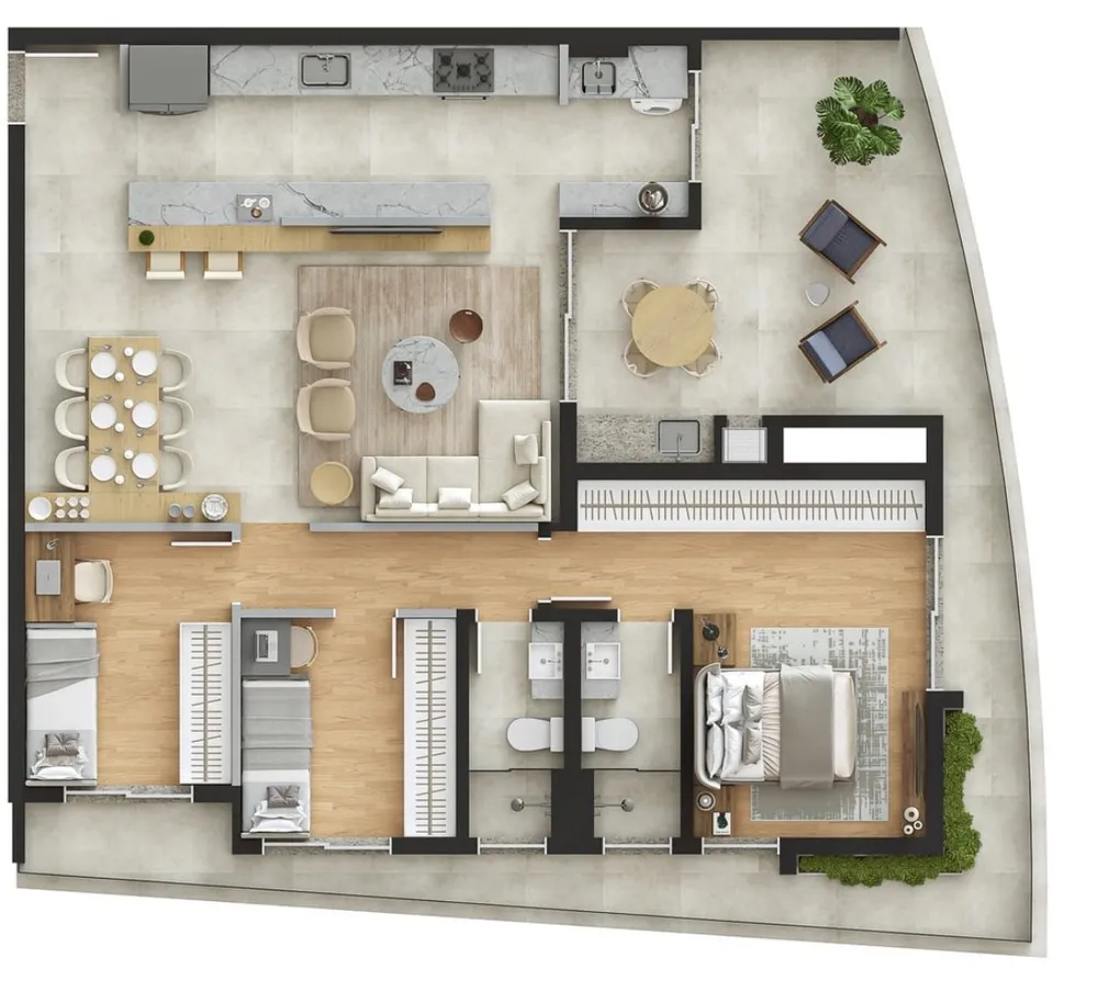 Cobertura, 3 quartos, 110 m² - Foto 3