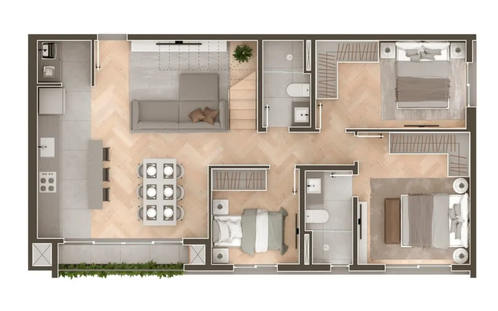 Apartamento, 2 quartos, 72 m² - Foto 11