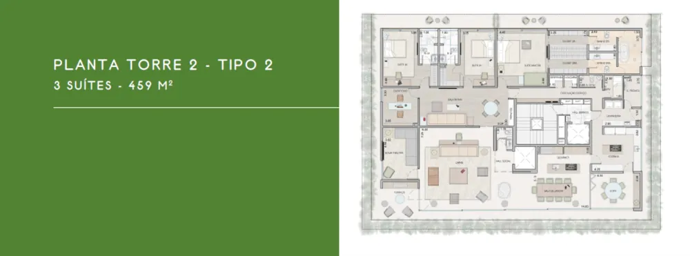 Apartamento, 4 quartos, 459 m² - Foto 10