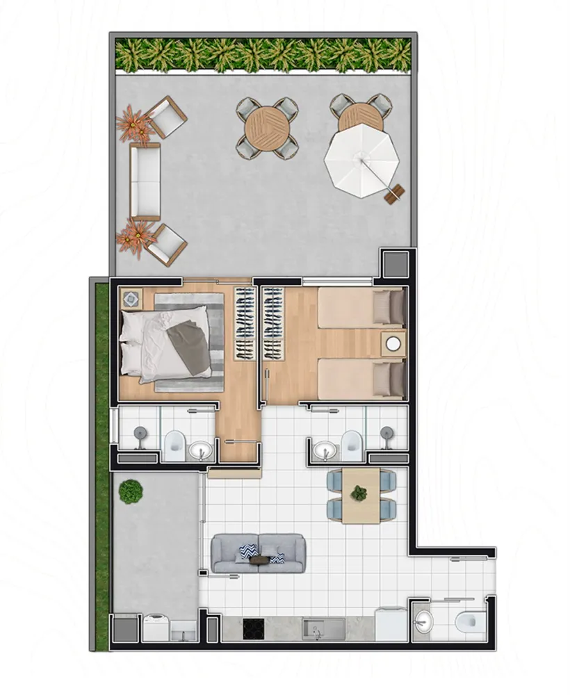 Apartamento, 2 quartos, 155 m² - Foto 11