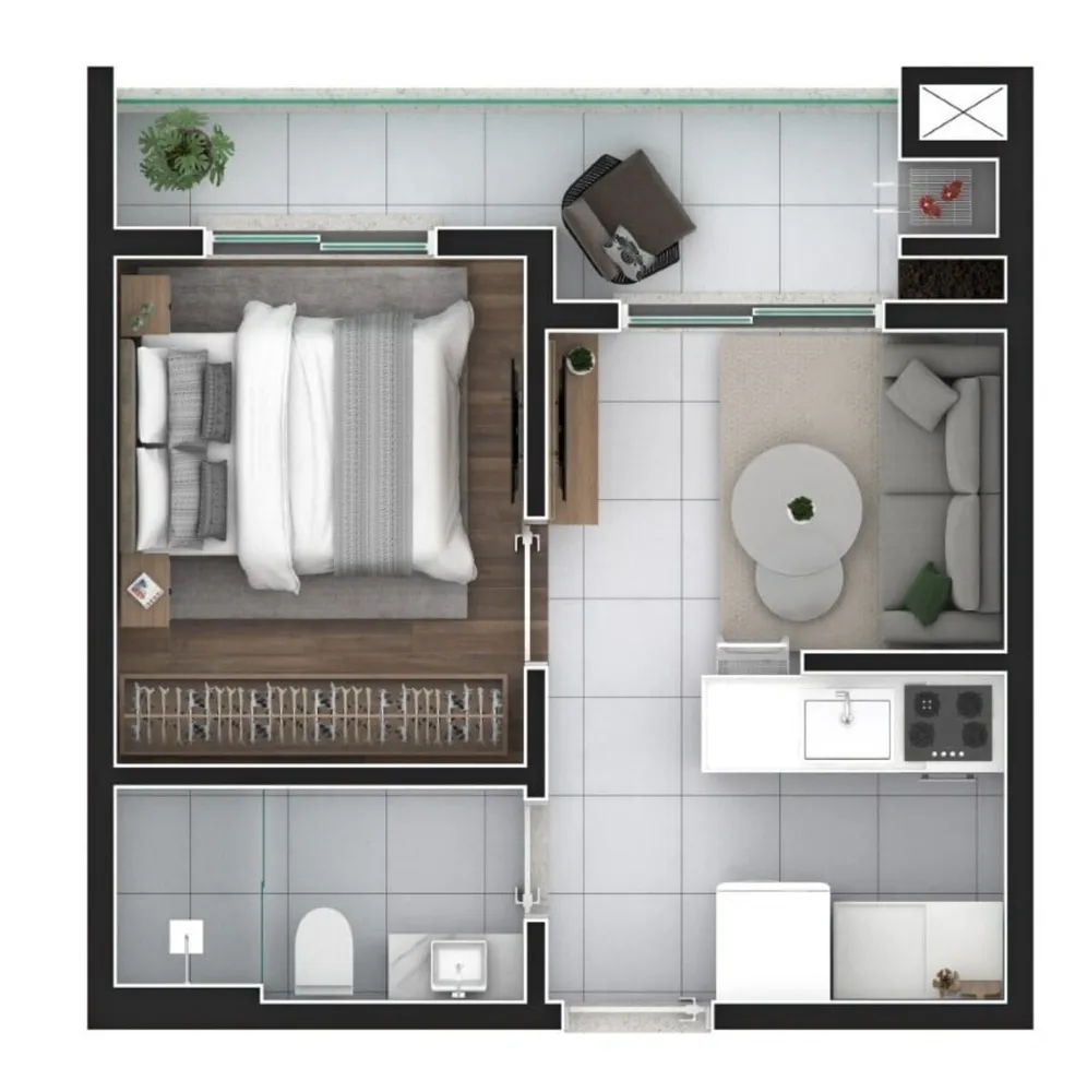 Cobertura, 2 quartos, 107 m² - Foto 8