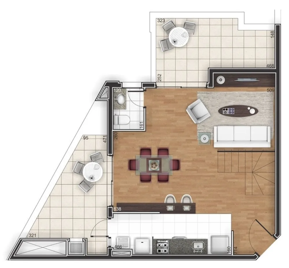 Cobertura, 3 quartos, 108 m² - Foto 7