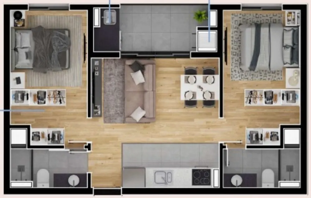 Apartamento, 3 quartos, 80 m² - Foto 6