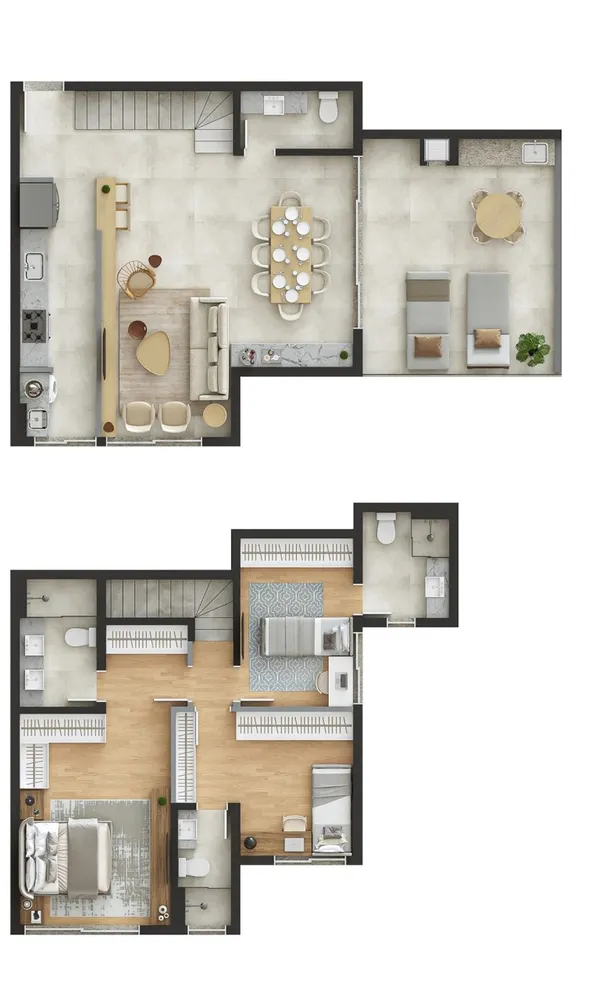 Apartamento, 3 quartos, 91 m² - Foto 3