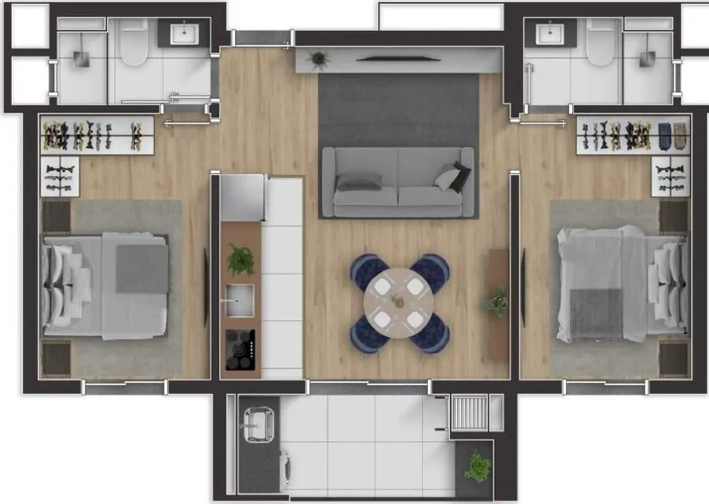 Apartamento, 3 quartos, 79 m² - Foto 8