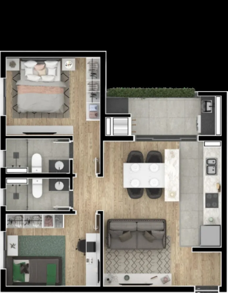 Cobertura, 3 quartos, 114 m² - Foto 7