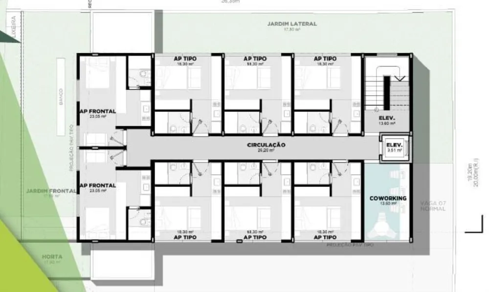 Apartamento, 1 quarto, 29 m² - Foto 6