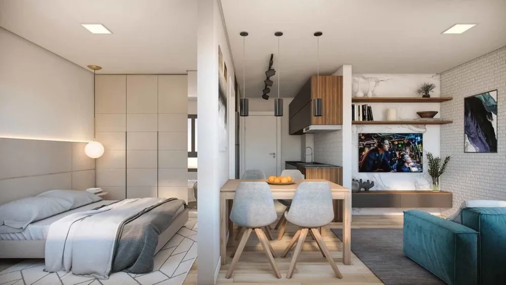 Apartamento, 1 quarto, 33 m² - Foto 3