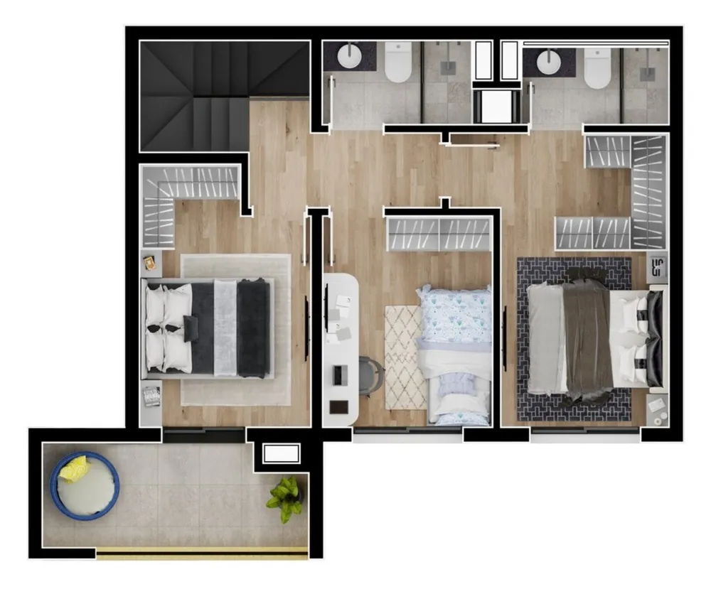 Apartamento, 3 quartos, 90 m² - Foto 6