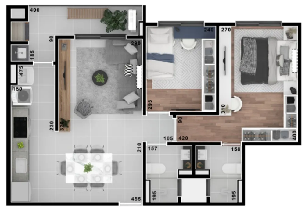 Apartamento, 3 quartos, 134 m² - Foto 8