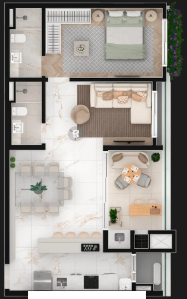 Cobertura, 3 quartos, 203 m² - Foto 6