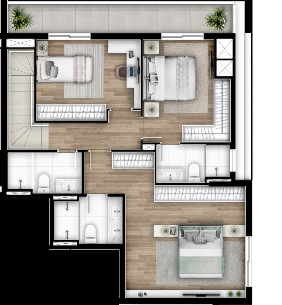 Apartamento, 3 quartos, 219 m² - Foto 31