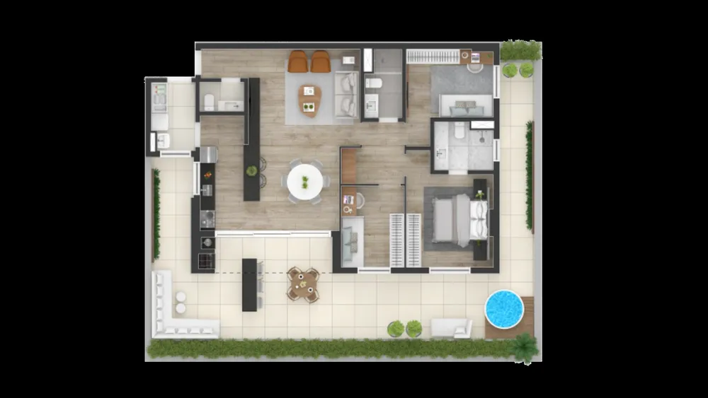 Apartamento, 2 quartos, 72 m² - Foto 12
