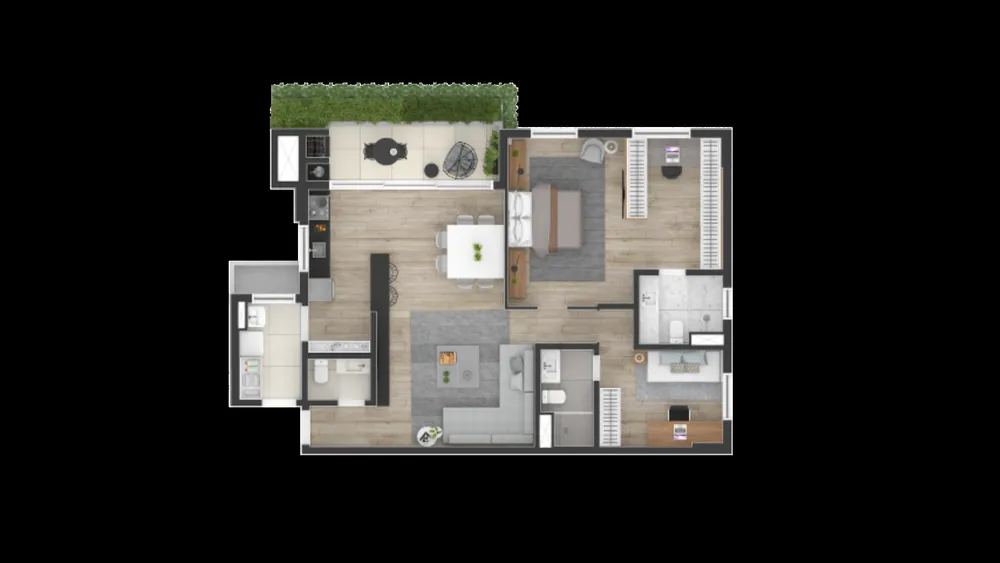 Apartamento, 2 quartos, 72 m² - Foto 11