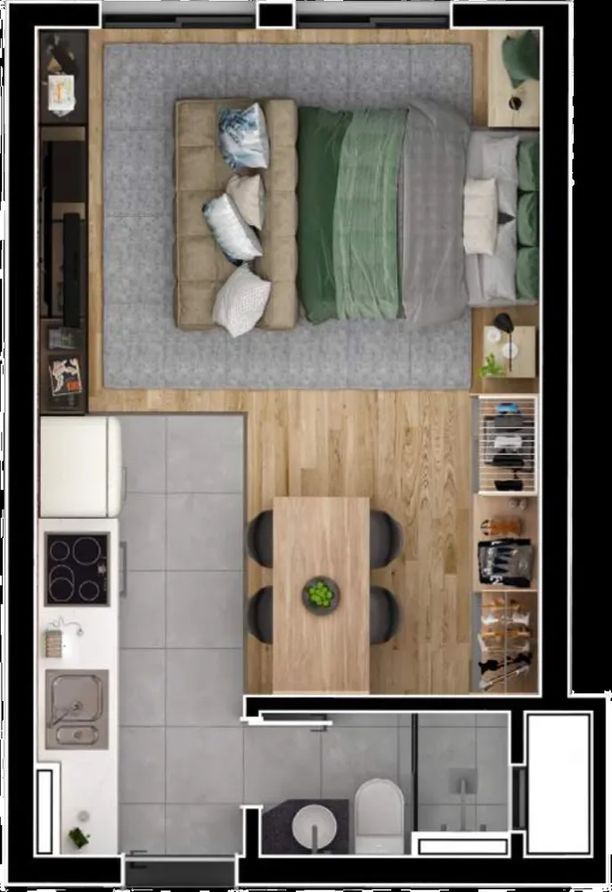 Apartamento, 2 quartos, 54 m² - Foto 6