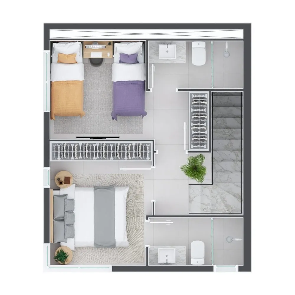 Apartamento, 2 quartos, 124 m² - Foto 6