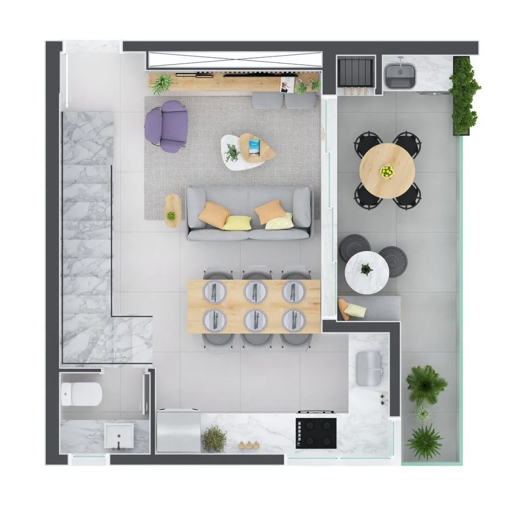 Apartamento, 2 quartos, 124 m² - Foto 7