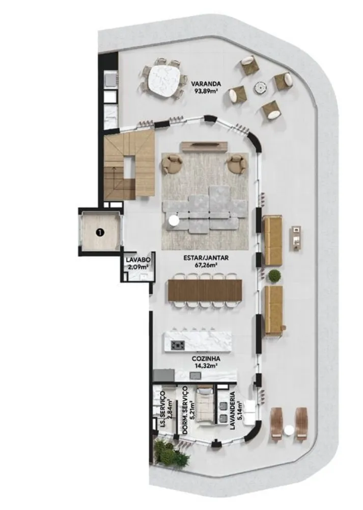 Apartamento, 3 quartos, 533 m² - Foto 14