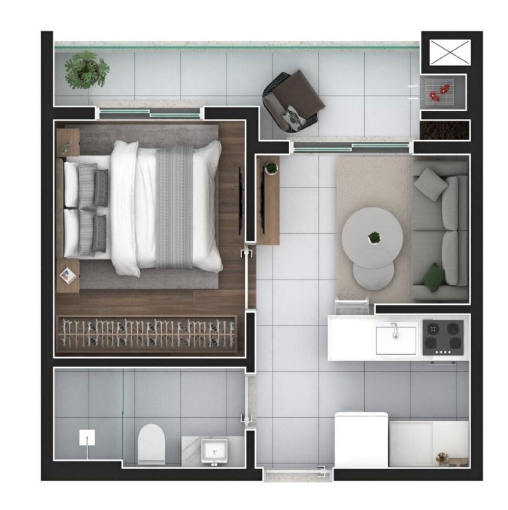 Apartamento, 2 quartos, 51 m² - Foto 22