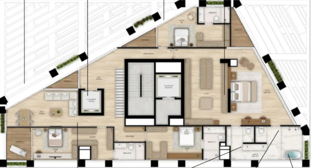 Apartamento, 4 quartos, 401 m² - Foto 12