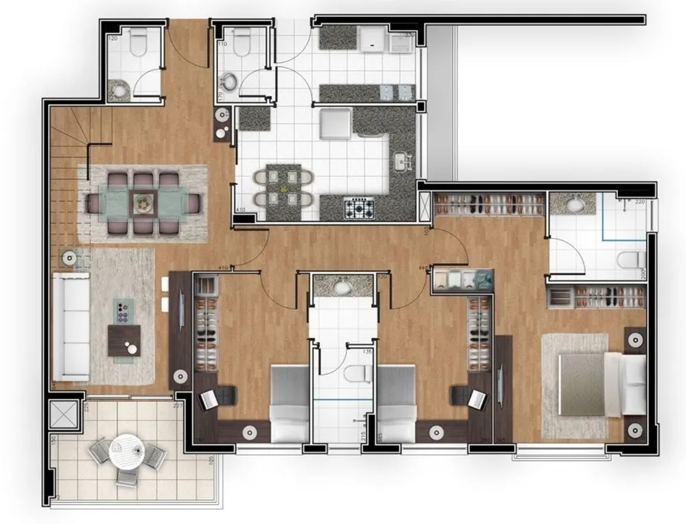 Apartamento, 3 quartos, 119 m² - Foto 8
