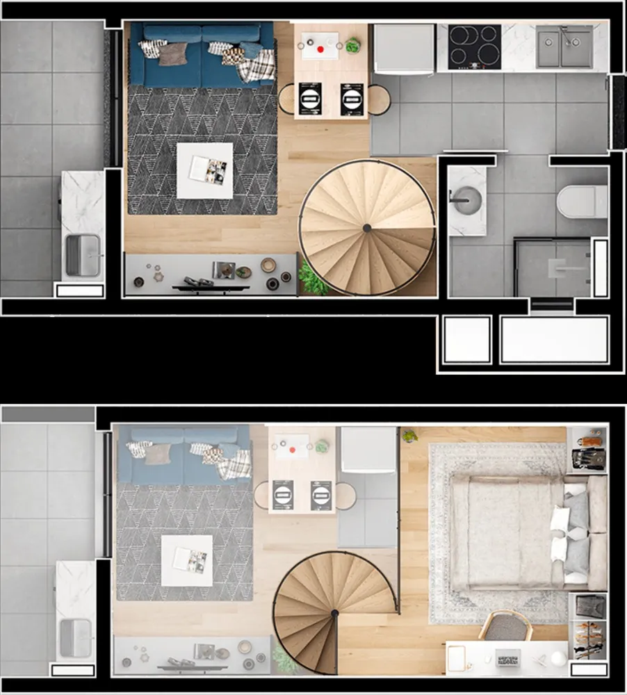 Apartamento, 2 quartos, 53 m² - Foto 12