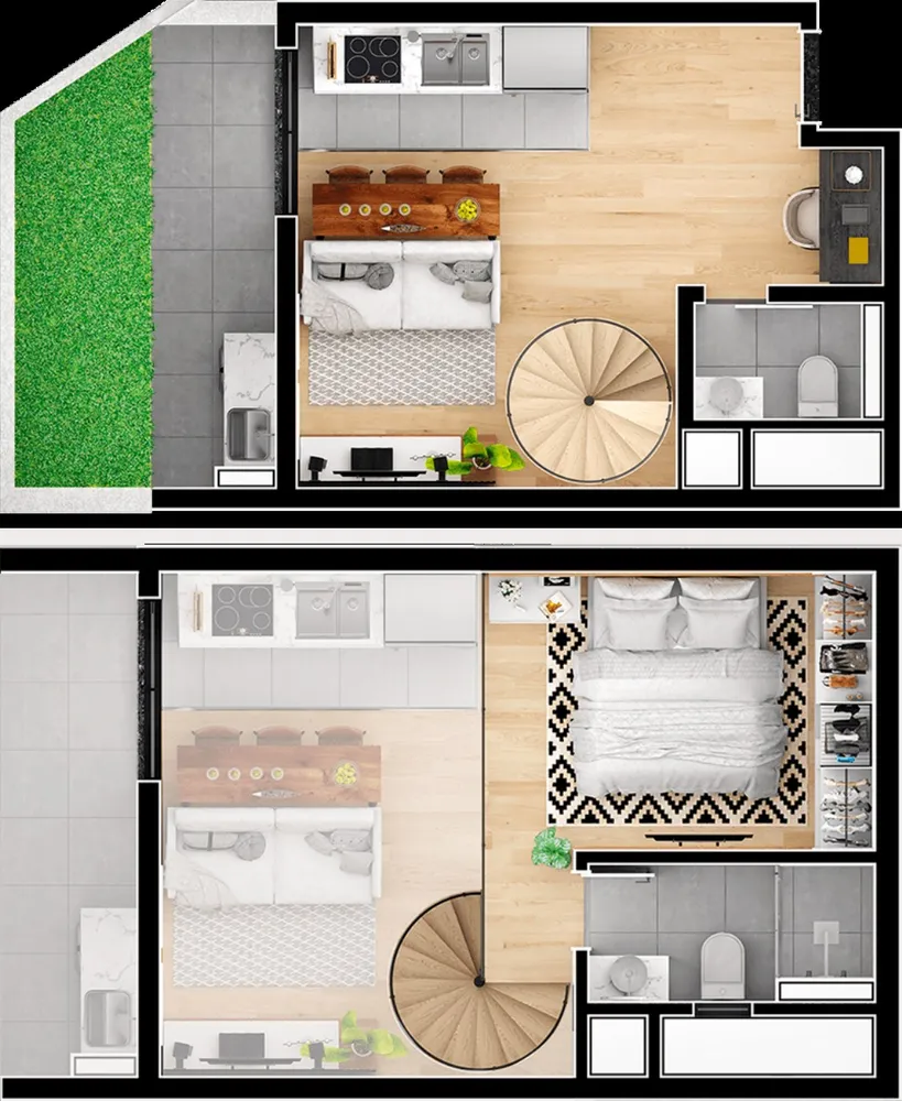 Apartamento, 2 quartos, 53 m² - Foto 14