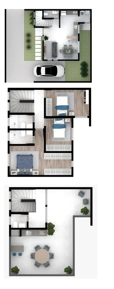 Casa, 3 quartos - Foto 12