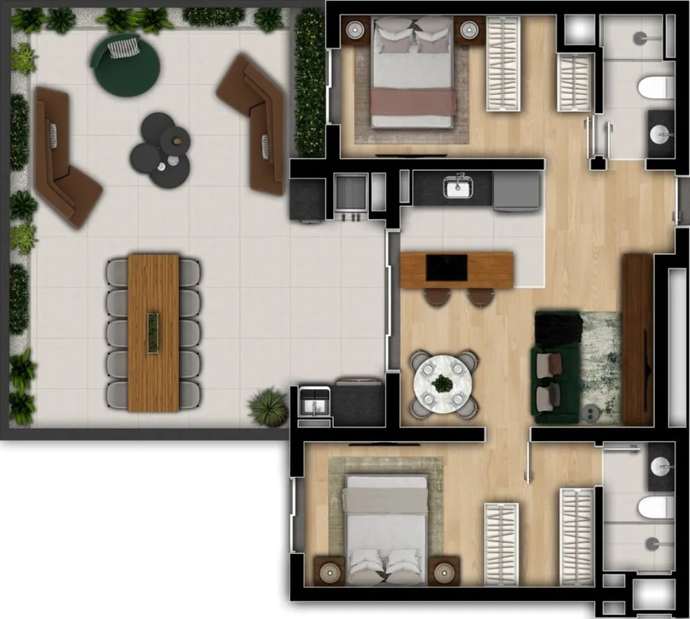 Apartamento, 3 quartos, 171 m² - Foto 8