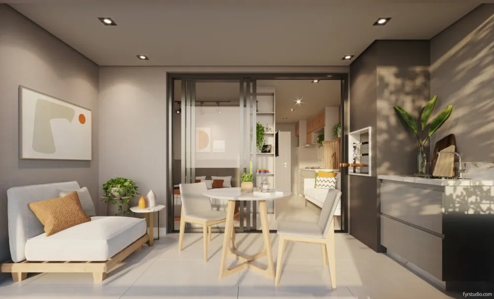 Apartamento, 2 quartos, 60 m² - Foto 2