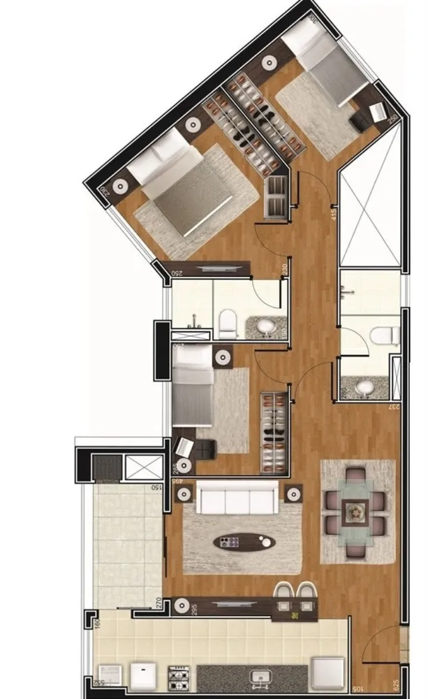 Apartamento, 3 quartos, 79 m² - Foto 12