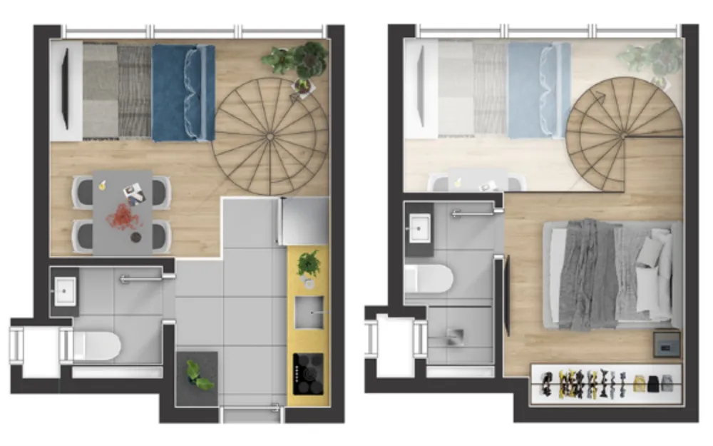 Apartamento, 2 quartos, 51 m² - Foto 9
