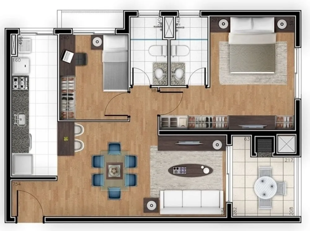 Apartamento, 3 quartos, 97 m² - Foto 6