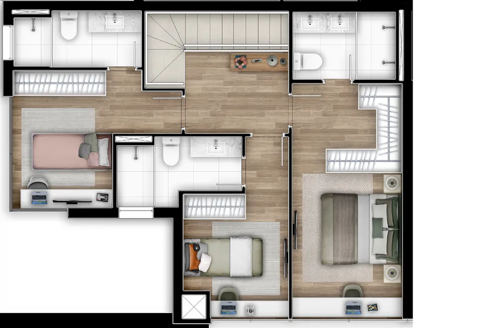 Apartamento, 2 quartos, 135 m² - Foto 29