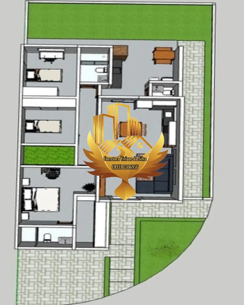 Casa, 3 quartos - Foto 4