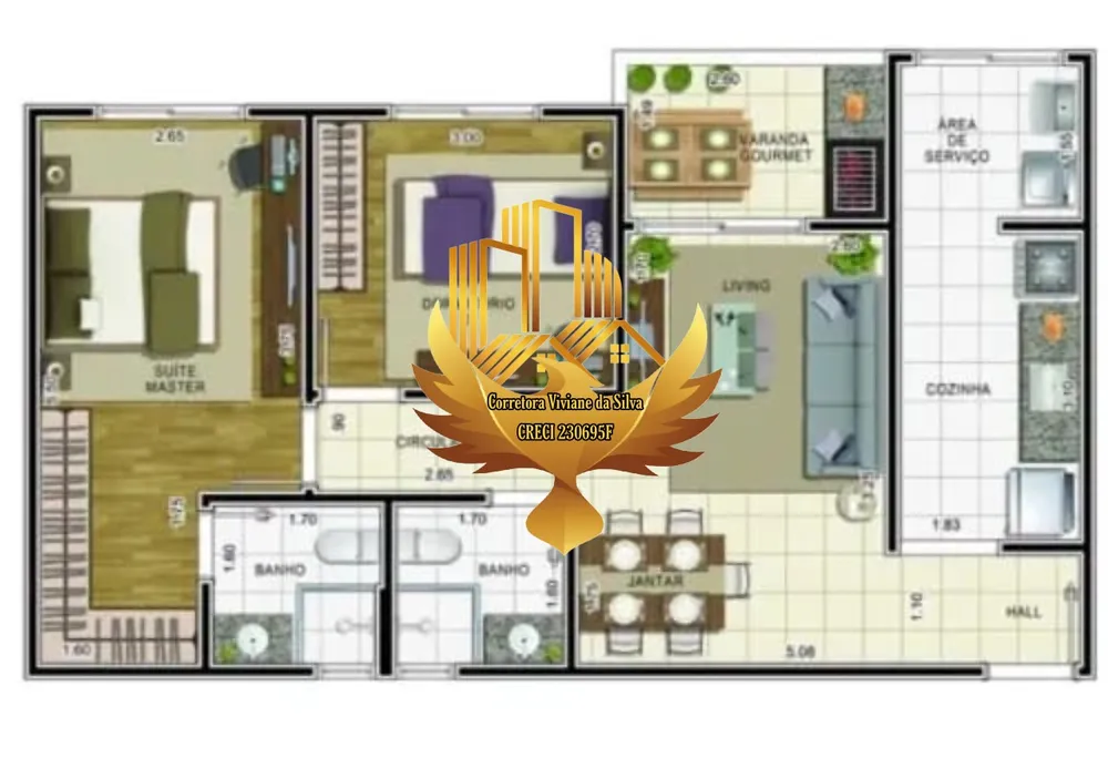 Apartamento, 2 quartos, 75 m² - Foto 13
