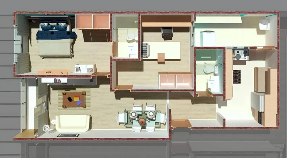 Apartamento, 2 quartos, 69 m² - Foto 6