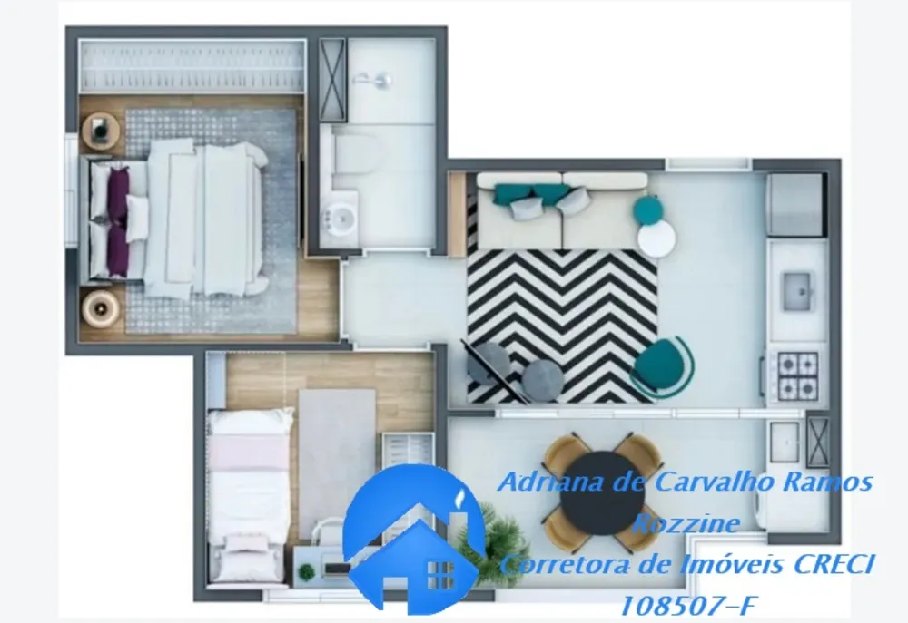 Apartamento, 2 quartos, 40 m² - Foto 16