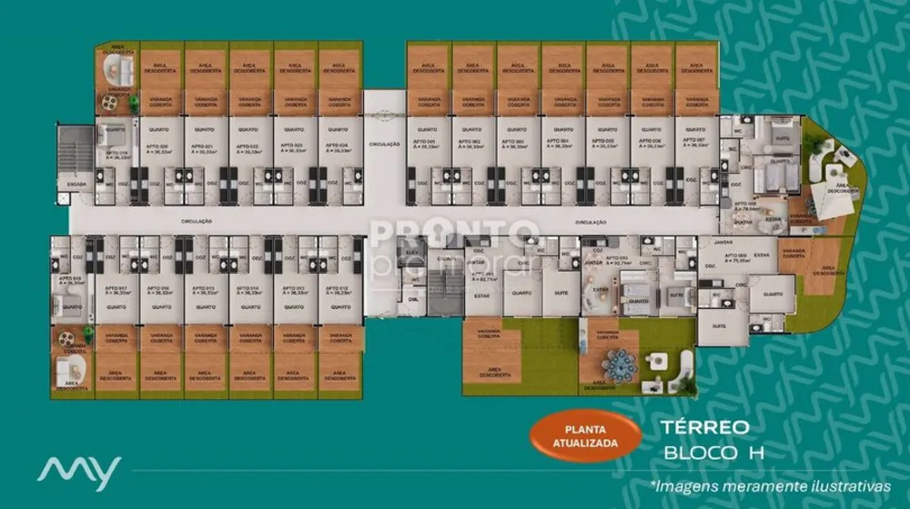 Apartamento, 1 quarto, 36 m² - Foto 1