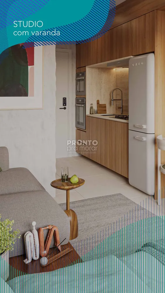 Apartamento, 1 quarto, 23 m² - Foto 1