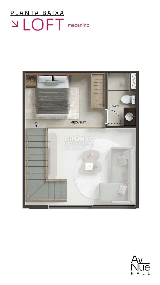 Apartamento, 1 quarto, 60 m² - Foto 1