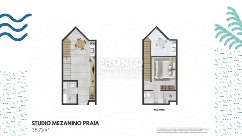 Apartamento, 1 quarto, 35 m² - Foto 2