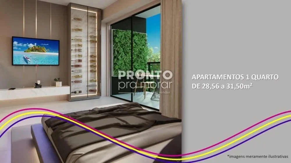 Apartamento, 1 quarto, 28 m² - Foto 1