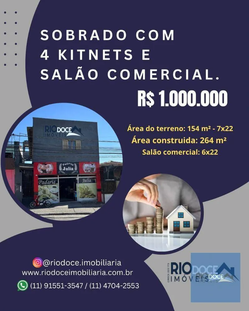 Prédio Inteiro, 154 m² - Foto 1