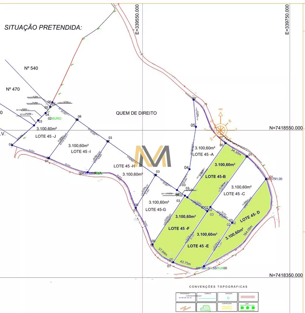 Terreno, 3100 m² - Foto 1