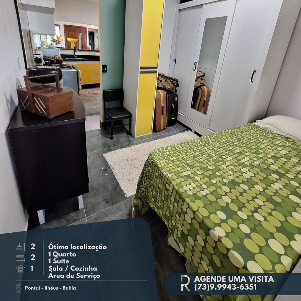 Apartamento para alugar com 1 quarto, 30m² - Foto 1