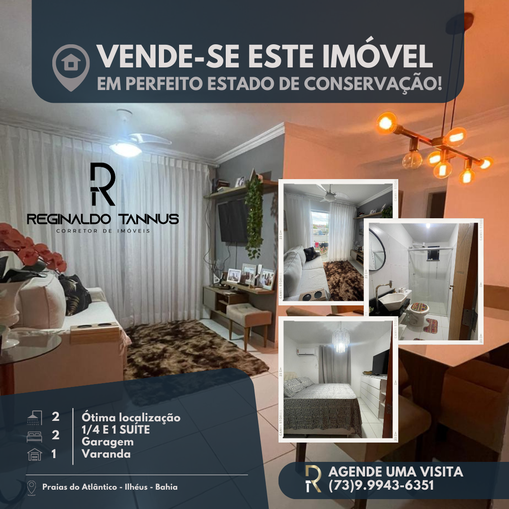 Apartamento à venda com 1 quarto, 60m² - Foto 1