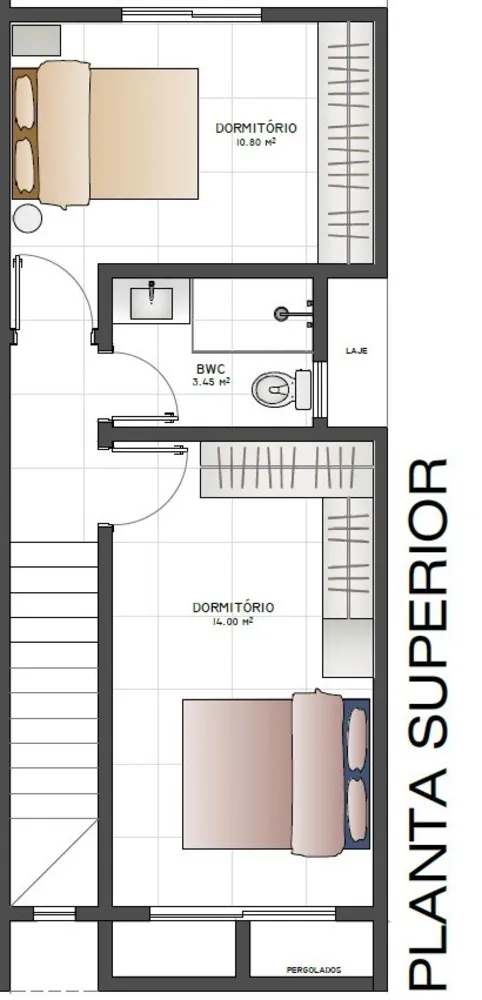 Casa, 2 quartos, 75 m² - Foto 13