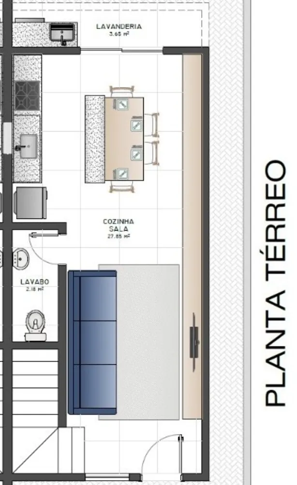 Casa, 2 quartos, 75 m² - Foto 12